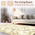 Classic Botanical Vine Cream Rug