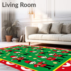 Festive Soldier Collection Garden Rug