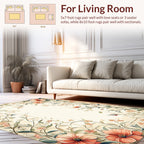 Vintage Floral Vine and Blossom Rug