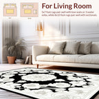 Ornate Floral Mandala Design Rug