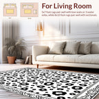 Bold Organic Spot Pattern Design Rug