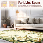 Elegant Floral Vine Pattern Rug