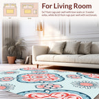 Vintage Floral Medallion Patterns Rug