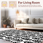 Abstract Tribal Geometric Patterned Rug