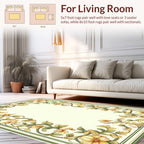 Vine Floral Ornate Garden Rug