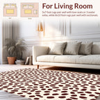 Brown Spots All Over Design Rug