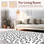 Chic Cheetah Spot Print Pattern Rug