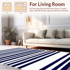 Crisp Stripes Classic Design Rug