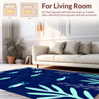 Oceanic Fish And Coral Pattern Rug