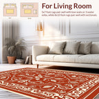 Classic Floral Medallion Design Rug