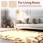 Vintage Floral Scrollwork Rug
