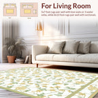 Charming Floral Vine Pattern Rug