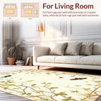 Vintage Floral Vines and Insects Rug