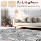 Ornate Shell Seat Pattern Rug