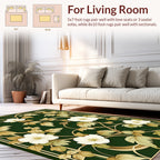Elegant Floral Vine Pattern Rug