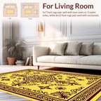 Rich Filigree Paisley Floral Pattern Rug