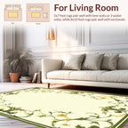 Ornate Floral Vines Meadow Rug
