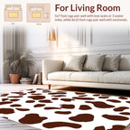 Brown Spots Pattern Rug