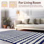 Modern Circles Pattern Rug