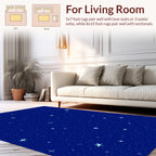 Night Sky Starry Pattern Rug