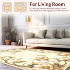 Elegant Floral Branches With Blossoms Design Rug