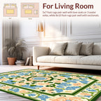 Classic Floral Palace Mandala Rug