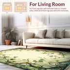 Nature Inspired Vine Pattern Rug
