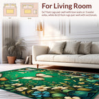Lush Garden Butterfly Medley Rug