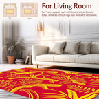 Exotic Bird Floral Pattern Design Rug