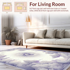 Whimsical Cloud Pearl Dreamscape Rug