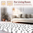 Abstract Dot Pattern Rug