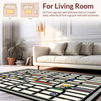 Bold Geometric Art Deco Pattern Rug