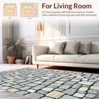 Rustic Stone Wall Pattern Rug