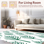 Line Art Forest Pattern Rug