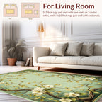 Enchanting Floral Tree Branch Design Rug
