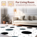 Abstract Starburst Patterned Rug