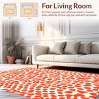 Organic Animal Print Pattern Rug