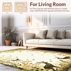 Woodland Forest And Wildlife Scene Rug