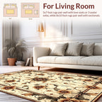 Classic Floral Patterned Rug