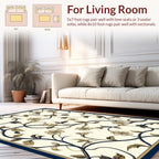 Elegant Floral vine Pattern Rug