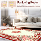 Classic Floral Mandala Pattern Rug