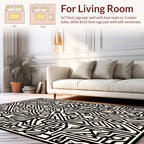 Graphic Tribal Intricate Abstraction Rug
