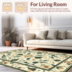 Elegant Floral Vine Pattern Rug