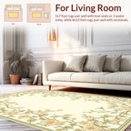 Floral Twig Vine Pattern Rug