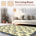 Classic Floral Damask Pattern Rug