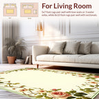 Vintage Floral Vine Pattern Rug