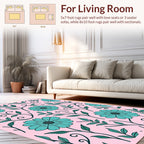 Floral Vine Pattern Rug