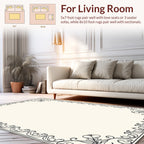 Classic Ornamental Flourish Design Rug