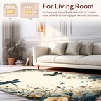 Dragonfly Garden In Full Bloom Rug