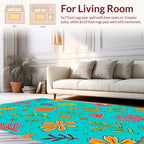 Whimsical Under The Sea Pattern Rug
